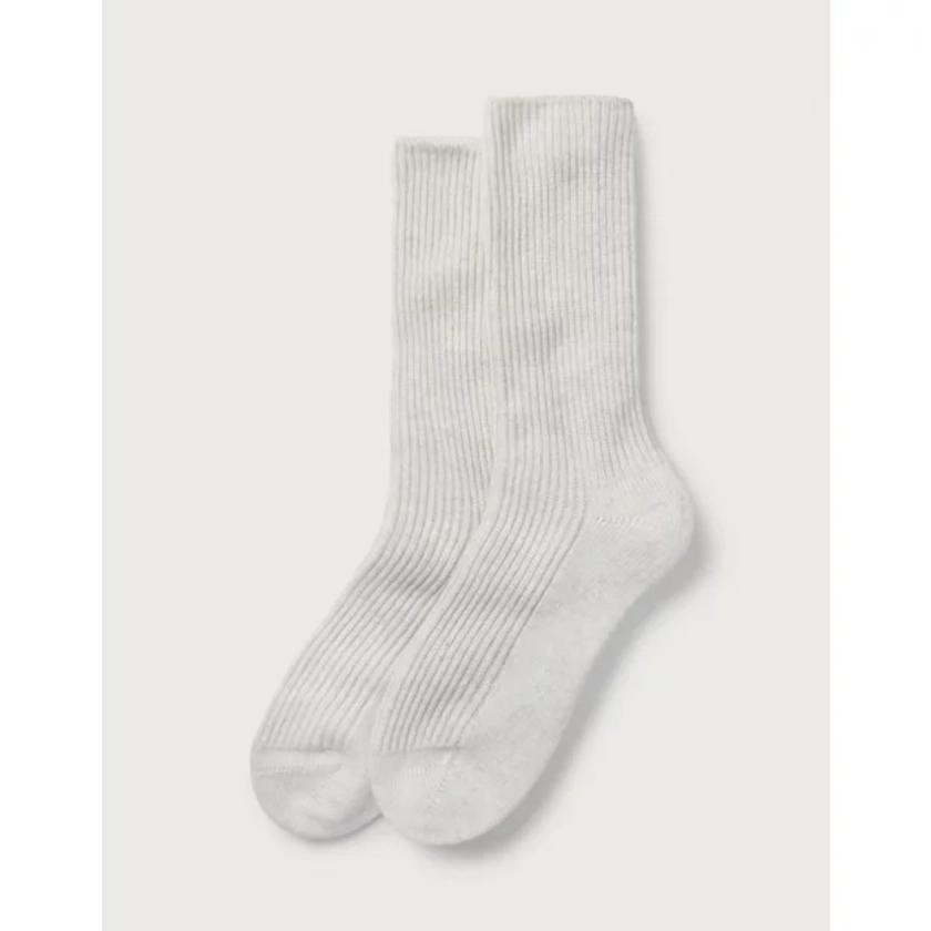 Bed Socks with Cashmere | Slippers, Socks & Sleep Accessories | The White Company