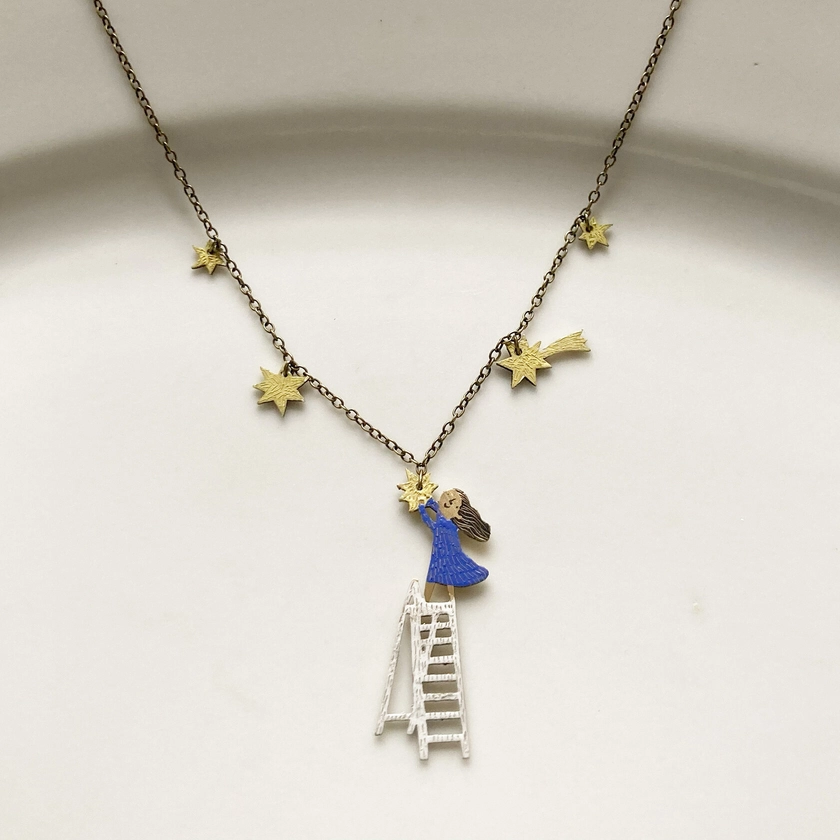 Necklace “ Reach for the stars “