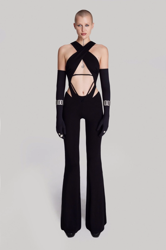 Helix Jumpsuit - Black – Iamnotbasic