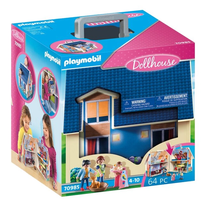 PLAYMOBIL Dollhouse 70985 Maison transportable