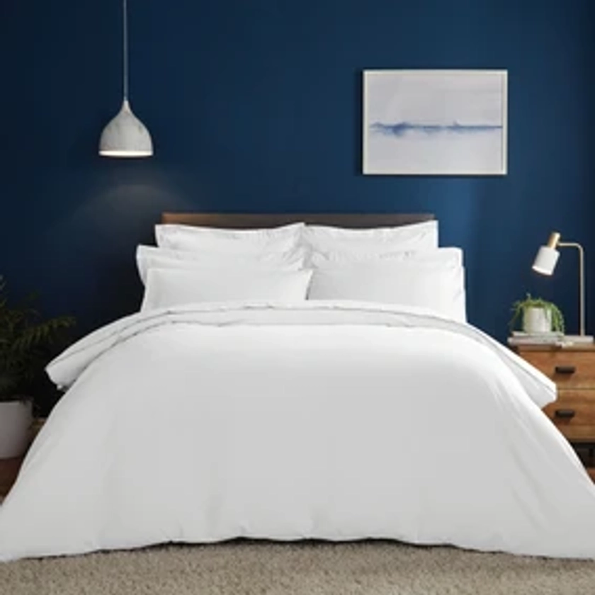 Fogarty Soft Touch White Duvet Cover and Pillowcase Set