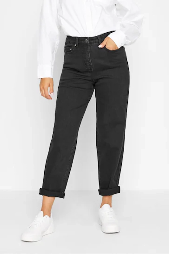 Buy PixieGirl Petite Black Mom Jeans from the Next UK online shop