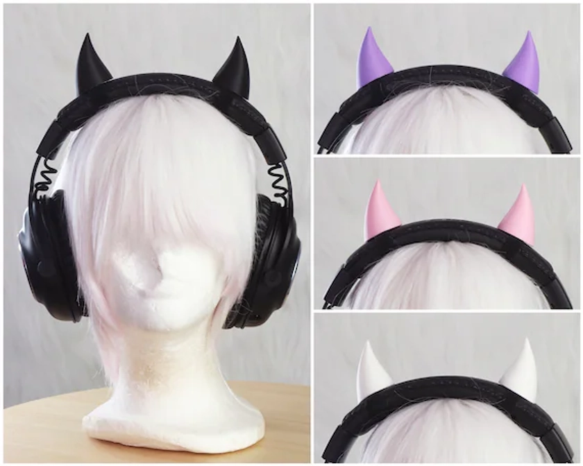 Small Devil Horns - 7 colours - Headset Accessories