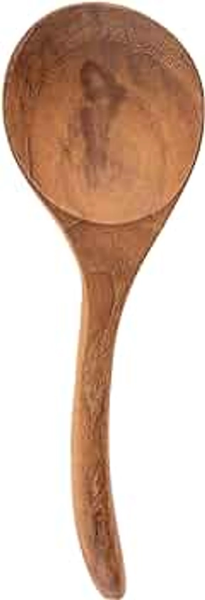 Karma Gifts, Bali Teak Curved Spoon Long