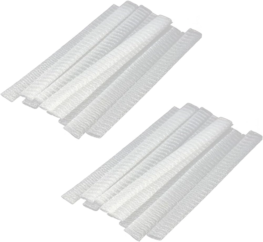 Bantopgong 40 PCS Cosmetic Make Up Brushes Guards Protecteurs de Couvercle Gaine Net Blanc