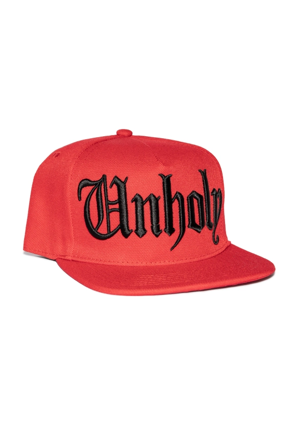 Unholy - Snapback Hat Red