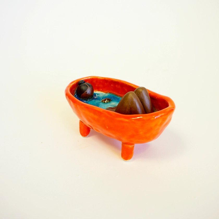 BYOB Custom Bather (original) — Julia Ballenger • Ceramic Artist
