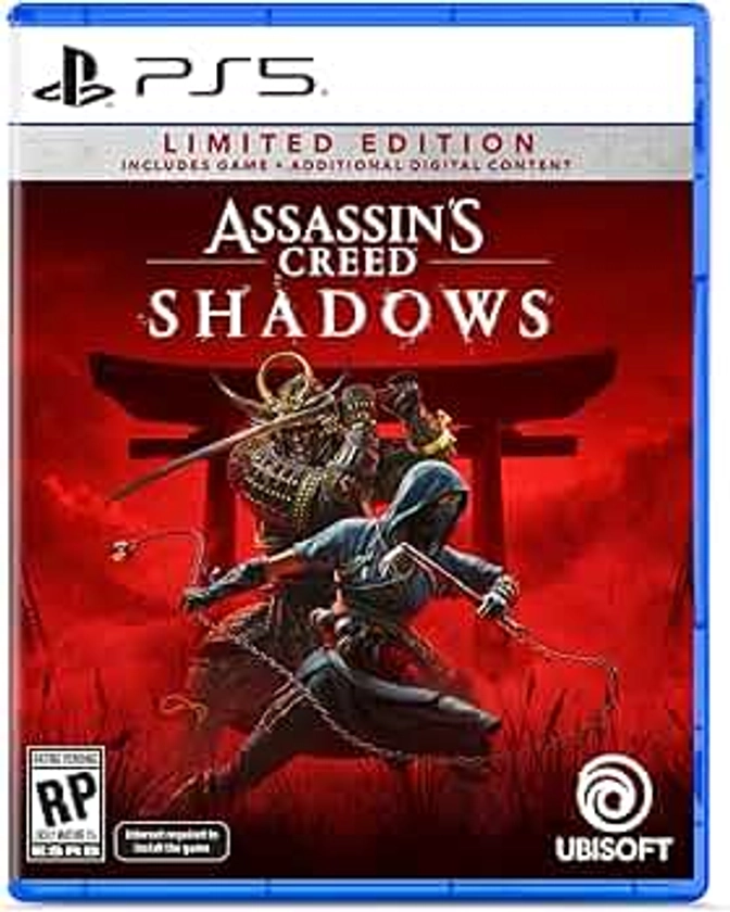 Assassin’s Creed Shadows - Limited Edition (Amazon Exclusive), PlayStation 5