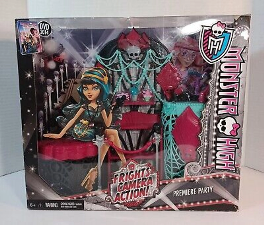 New Monster High Premiere Party Playset Photo Booth Boxed