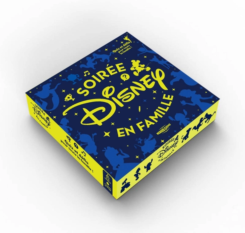 Coffret jeu Soirée Disney en famille - - Rodolphe Massé (EAN13 : 9782017894544) | Hachette Heroes