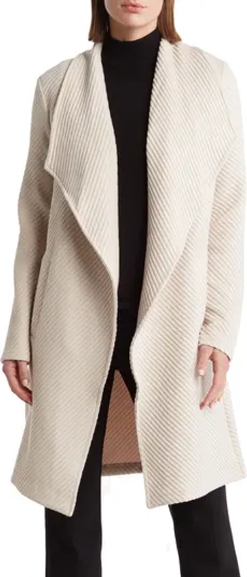 T Tahari Ottoman Waterfall Knit Topper | Nordstromrack