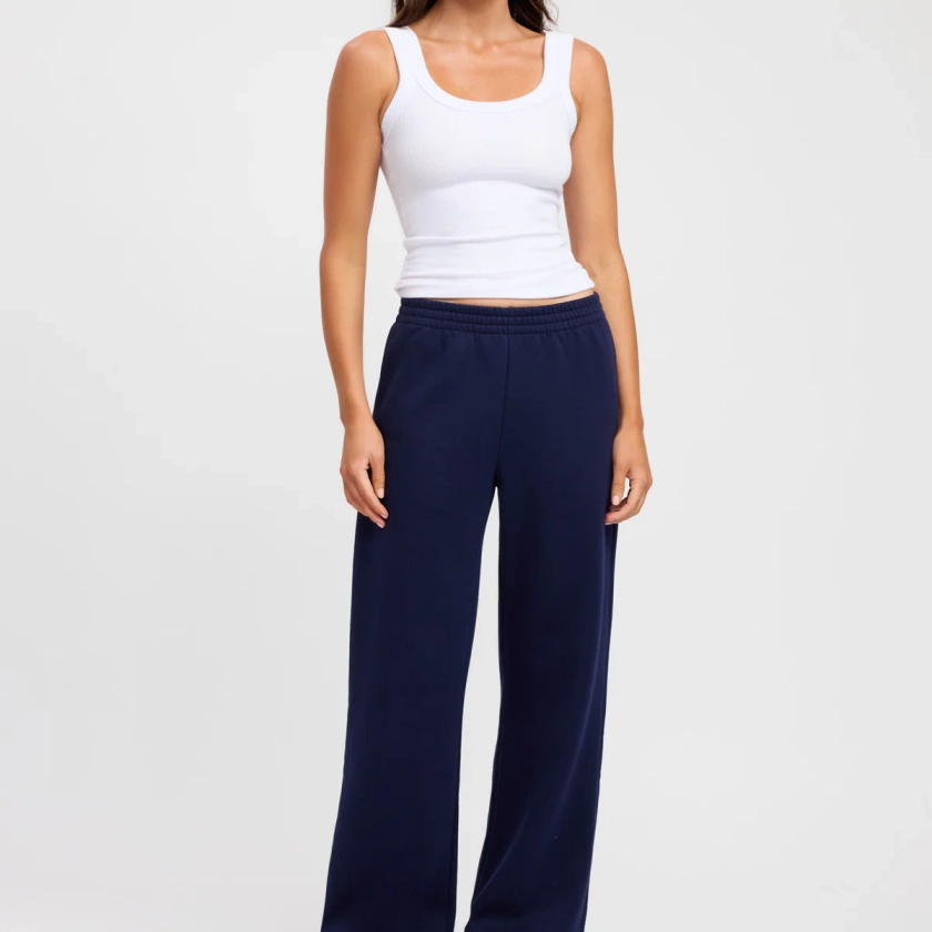 Tate Wide Leg Track Pant