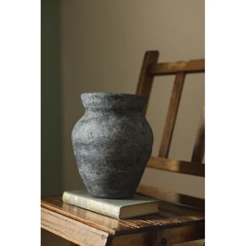 Vase décoratif en terre cuite Asmeret