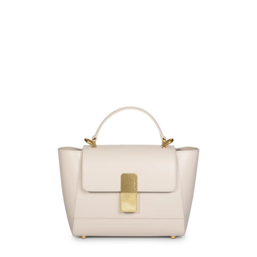 Mini Marly Gold Edition - Off White Box Leather