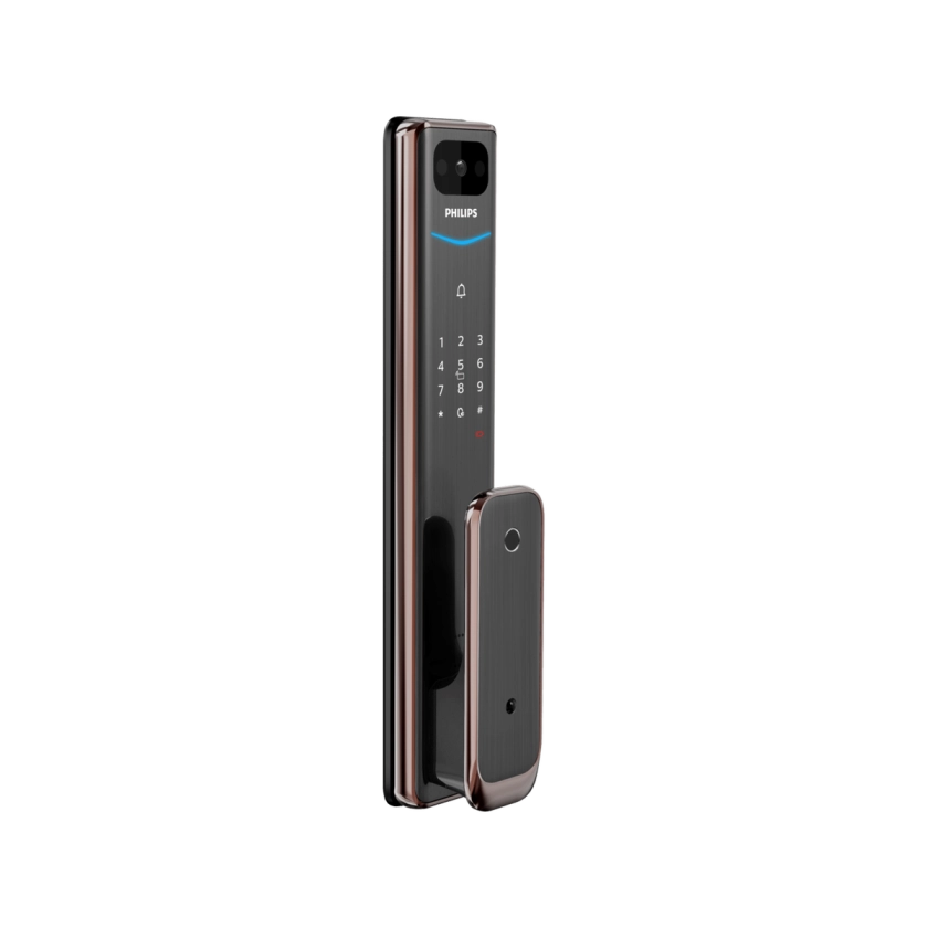 Philips Copper Smart Wi-Fi Remote Video Intercom Mortise Door Lock