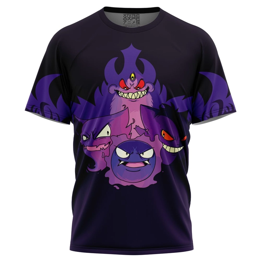 Ghoulish Gengar Pokemon T-Shirt