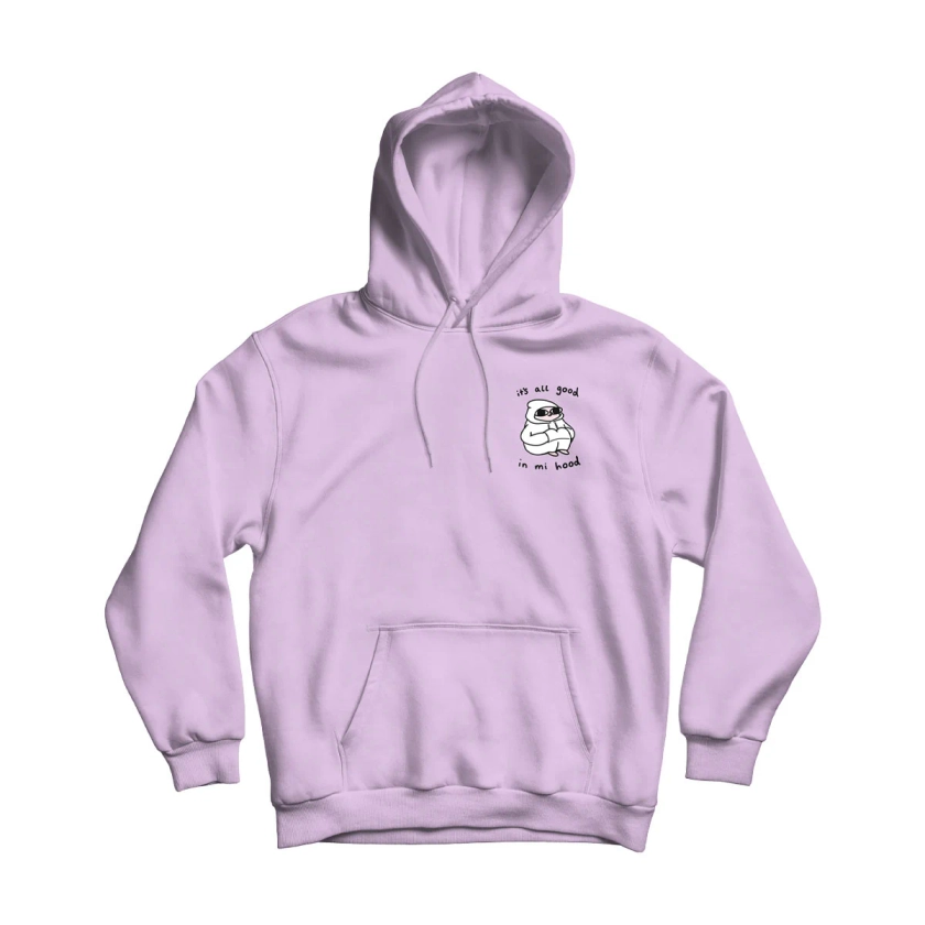 Good In Mi Hood Lavender Hoodie