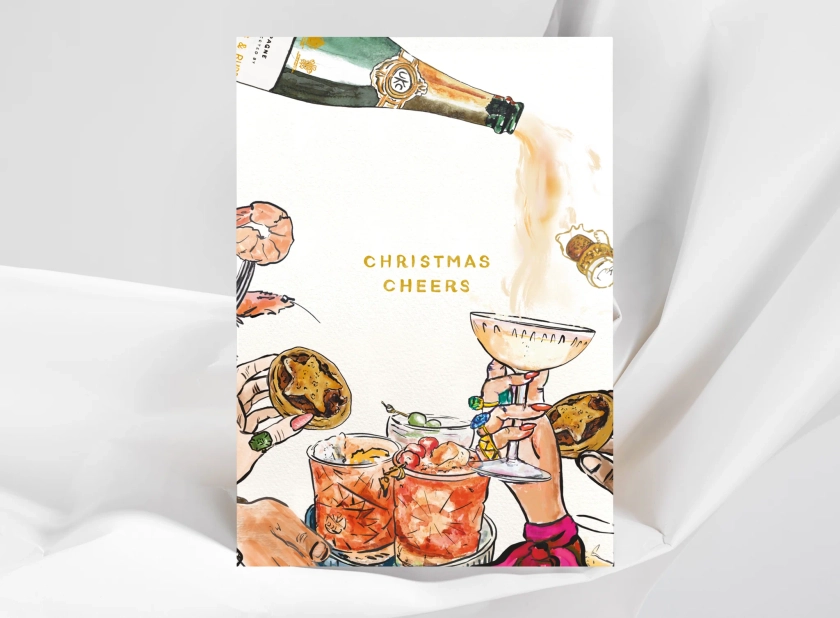 Christmas Cheers Christmas Cards -Set of 6