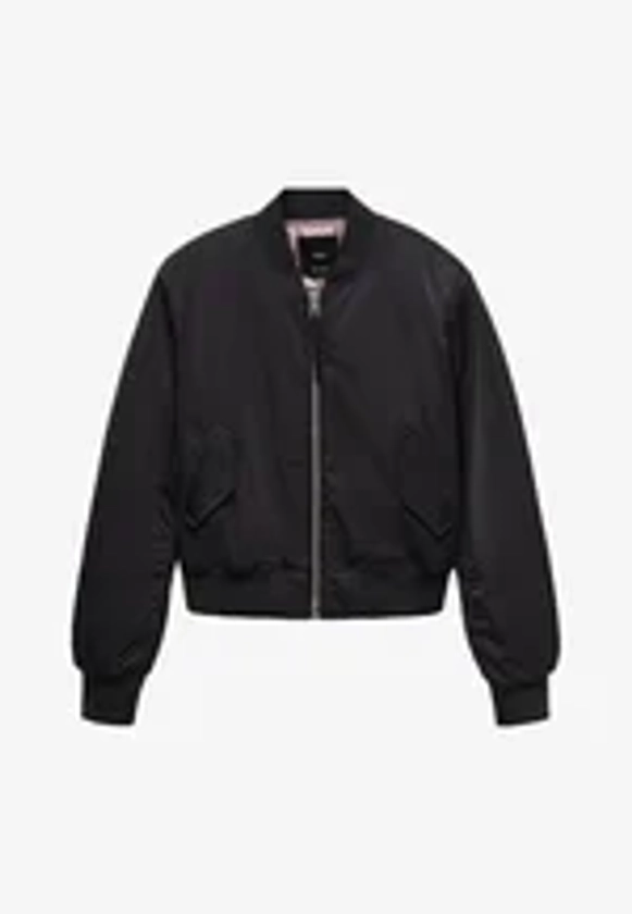 CRUSH - Chaquetas bomber - zwart