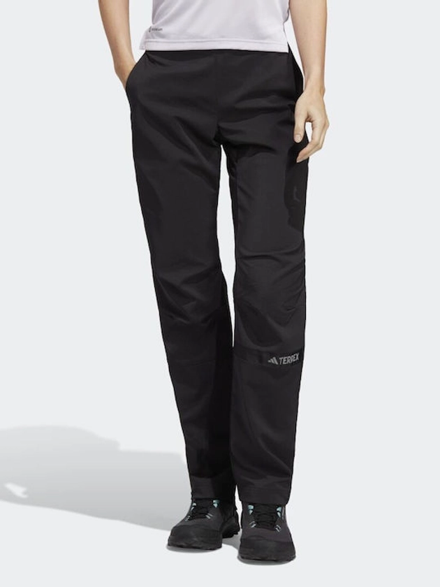 Adidas Terrex Multi Woven HM4037 Γυναικείο Μακρύ Παντελόνι Πεζοπορίας Μαύρο