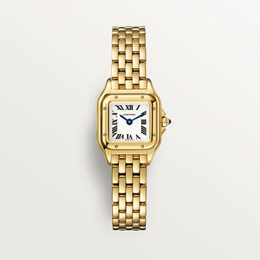 CRWGPN0036 - Panthère de Cartier watch - Mini model, quartz movement, yellow gold - Cartier