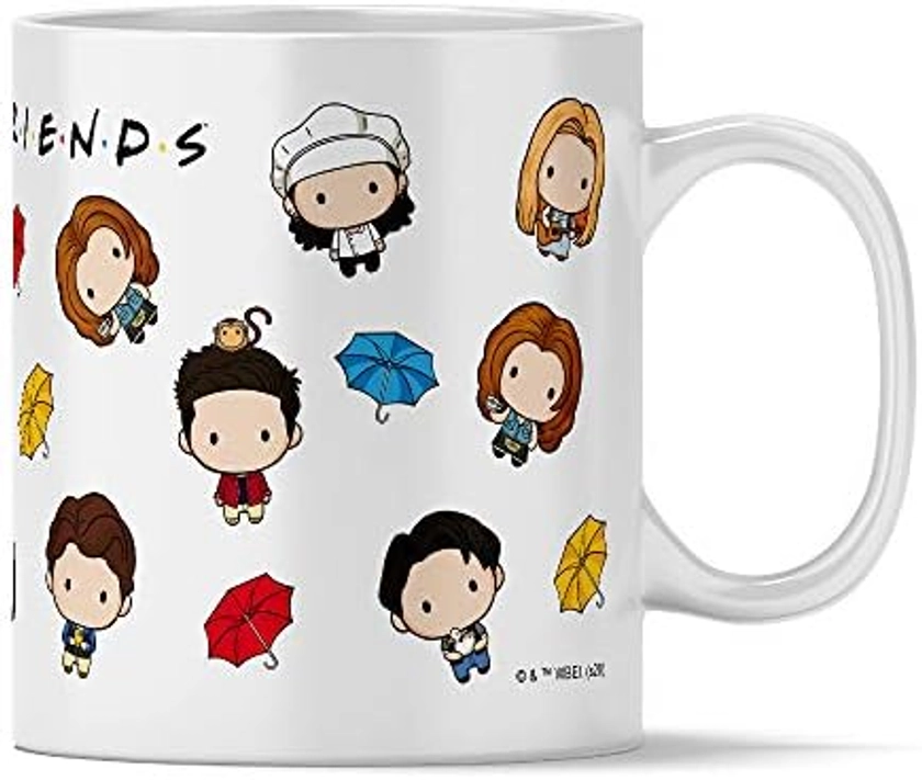 ERT GROUP Tasse en céramique originale et sous licence officielle par Friends Motif Friends 043 Tasse à café et à thé 330 ml : Amazon.com.be: Cuisine et maison