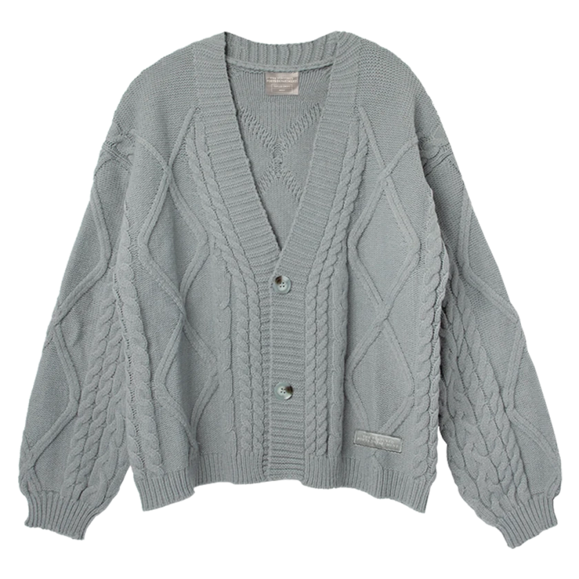 The Tortured Poets Department Gray Cardigan - Taylor Swift Official Store