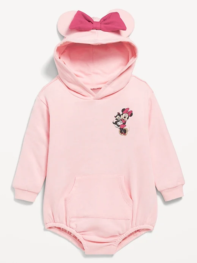 Disney© Minnie Mouse Hooded One-Piece Romper for Baby