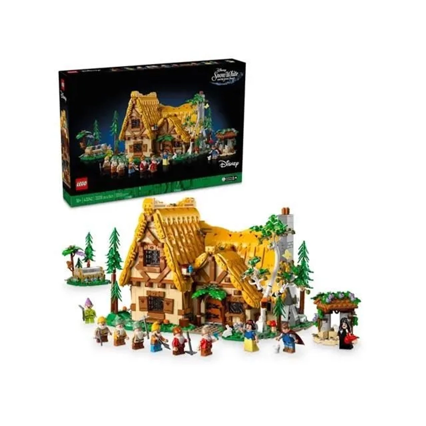 LEGO DISNEY - 43242 - BLANCHE-NEIGE ET LES SEPT NAINS COTTAGE