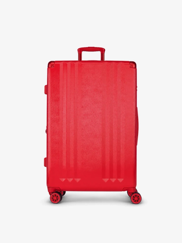 Ambeur Large Luggage in Metallic Red/28