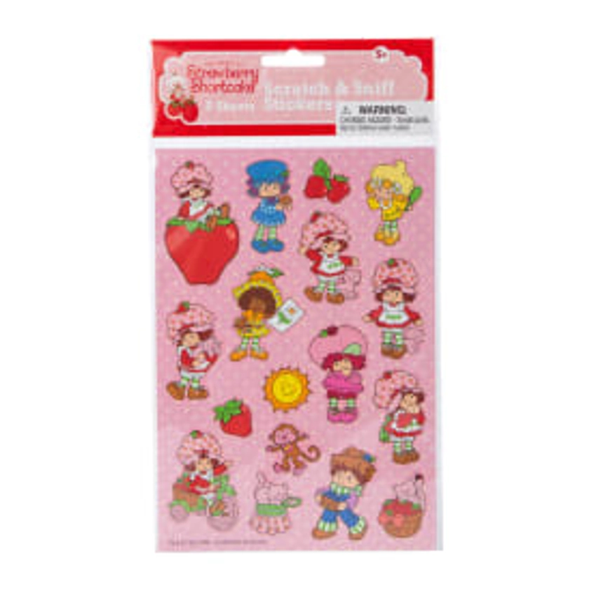 Strawberry Shortcake™ Scratch & Sniff Stickers, 2 Sheets | Five Below