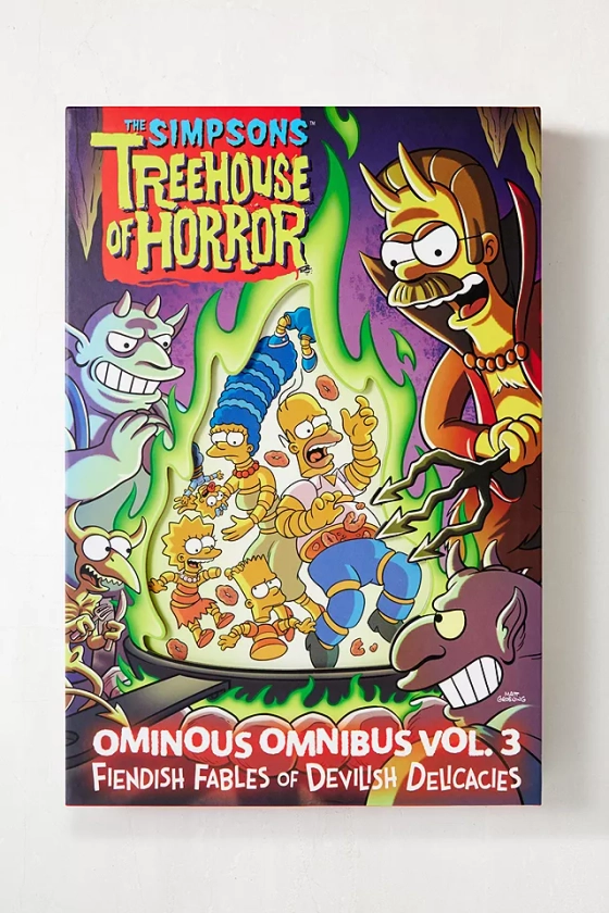 Les Simpson Treehouse Of Horror Omnibus Inquiétant Vol.3 Par Matt Groening