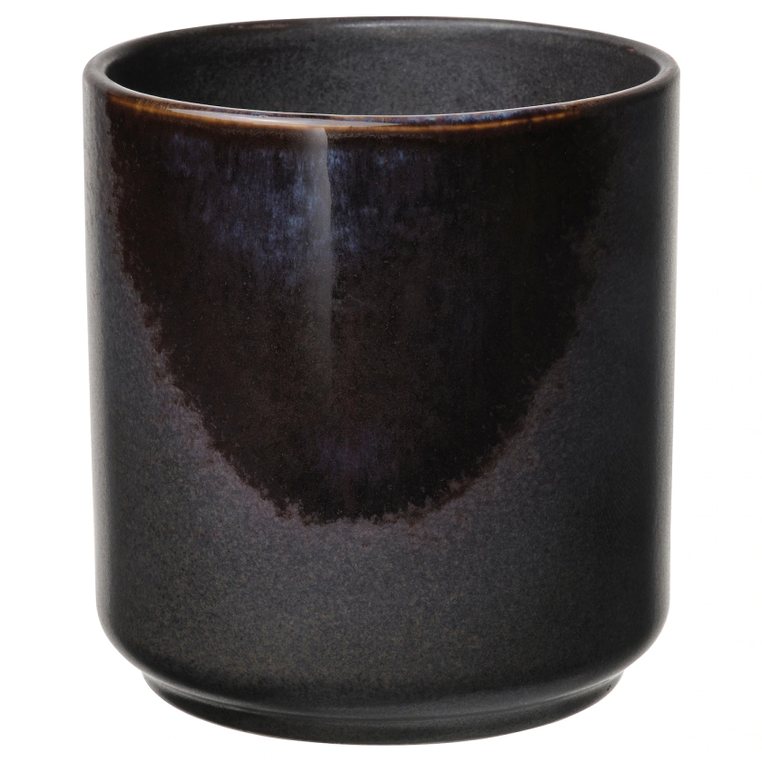 SNÖKRABBA mug, dark brown, 29 cl - IKEA