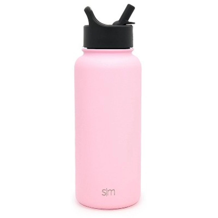 Simple Modern 32 oz Stainless Steel Summit Water Bottle with Straw Lid