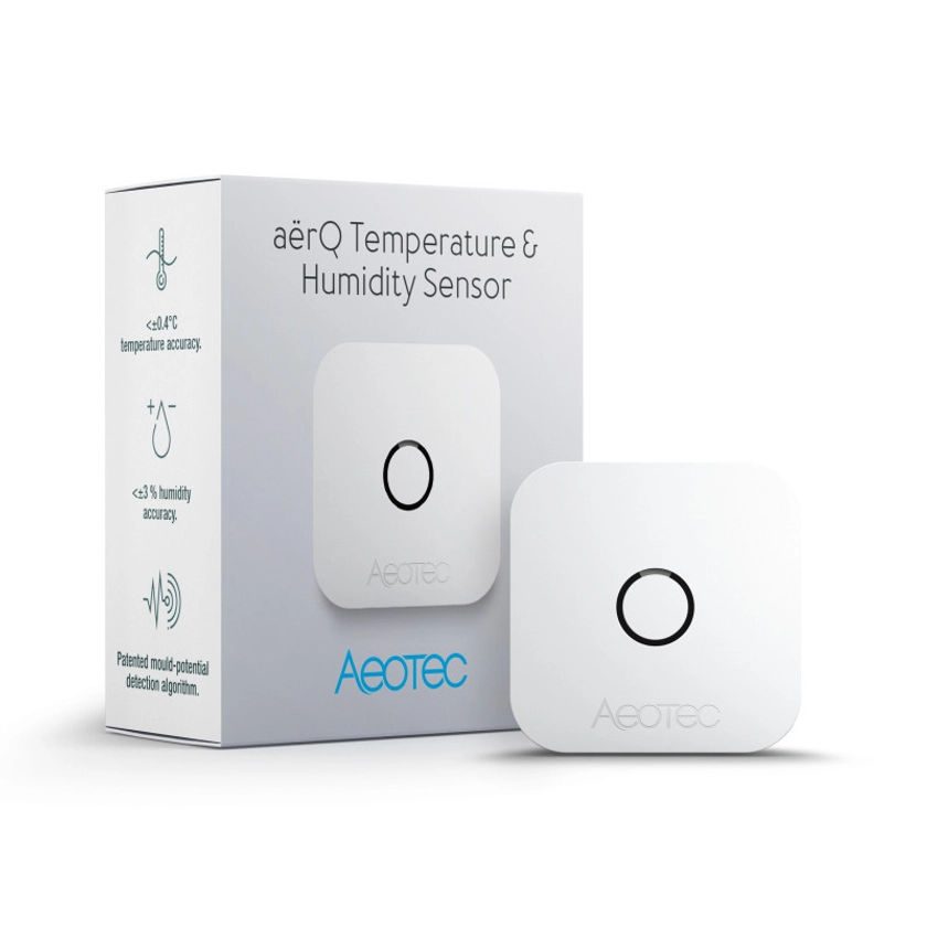 AEOTEC - Capteur de température et d'humidité Z-Wave+ 700 aërQ