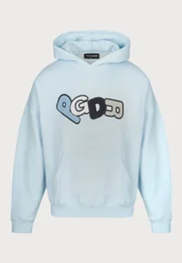 Pegador BANKS BOXY HOODIE - Sweatshirt - washed baby blue/bleu clair - ZALANDO.FR