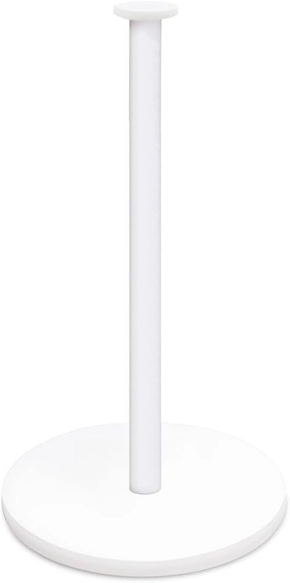 Amazon.com - Bigfety Acrylic Paper Towel Holder, Paper Towel Stand for Countertop, White