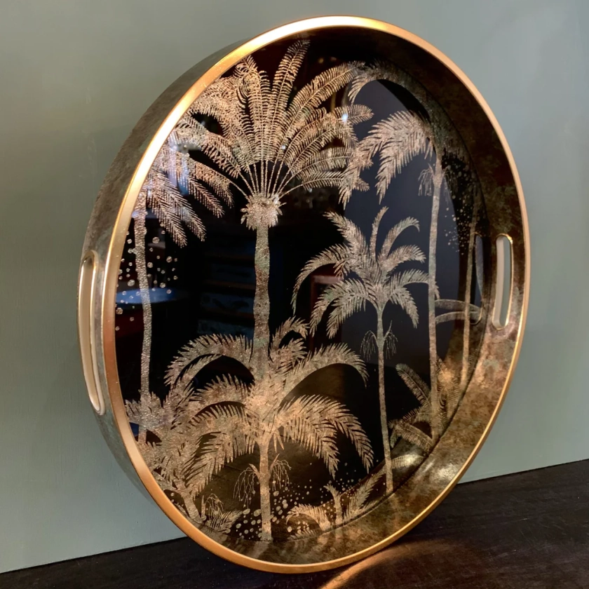 Exotic Palm Tree Tray