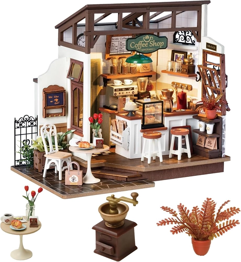 Rolife Maison Miniature Bricolage- Maison de Poupée - Puzzle 3D en Bois - DÉcoration Cadeau Personnalisé(DG162)