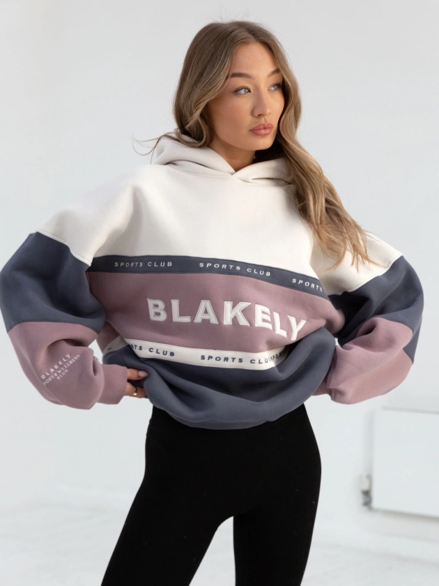 Buy Blakely Womens Dusty Pink Alpine Oversized Hoodie | Free standard delivery over 99€*