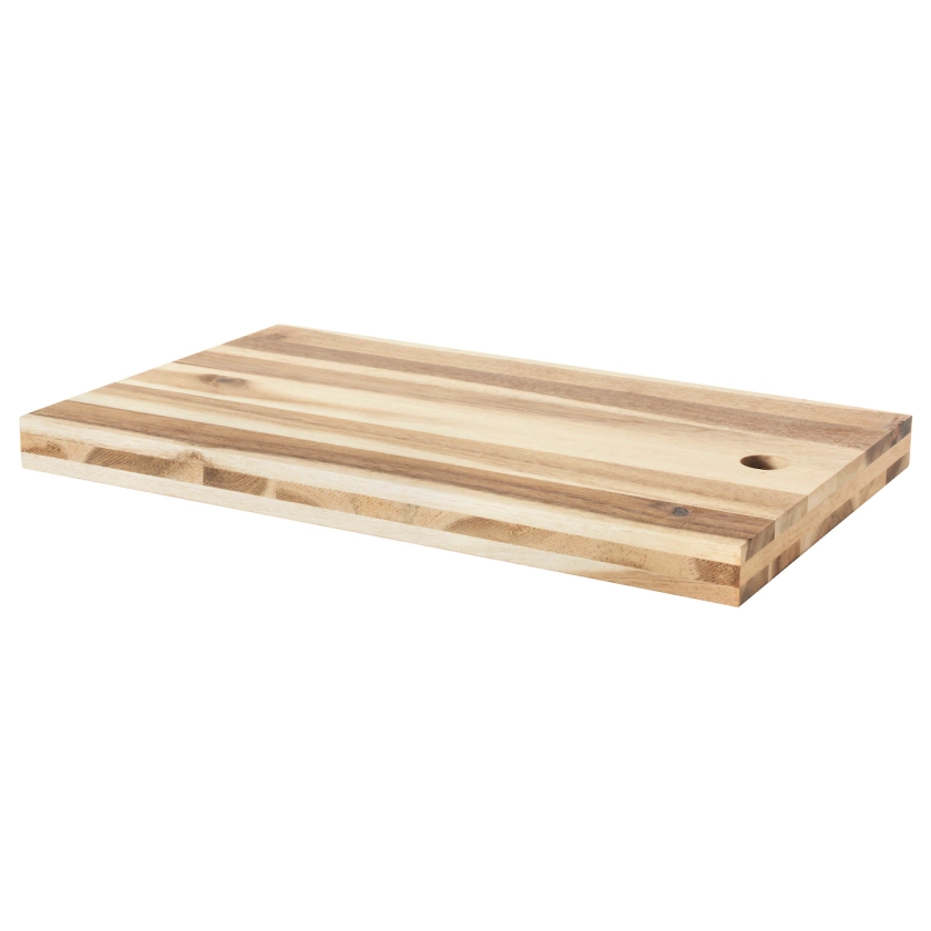 SKOGSTA chopping board, acacia, 50x30 cm - IKEA