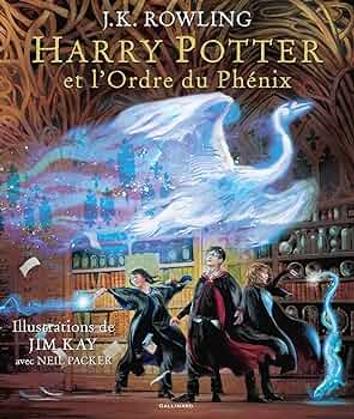 HARRY POTTER ET L'ORDRE DU PHENIX - VERSION ILLUSTREE PAR JIM KAY