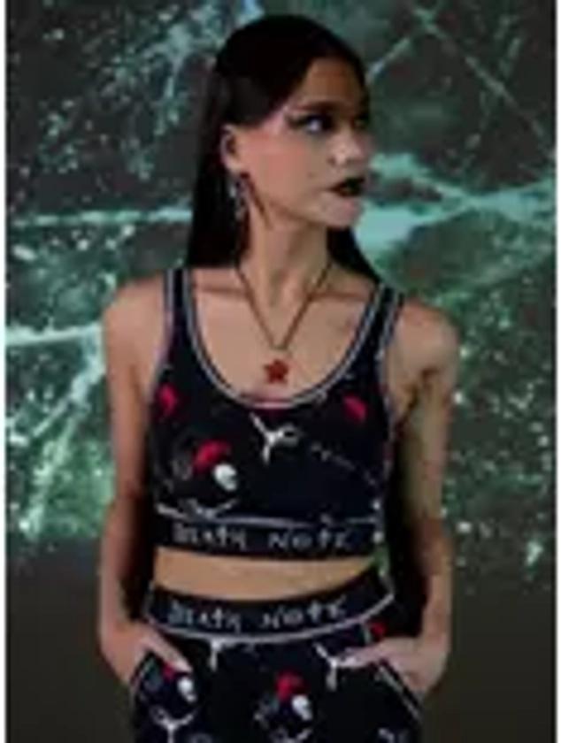 Death Note Ryuk Lounge Girls Crop Tank Top | Hot Topic