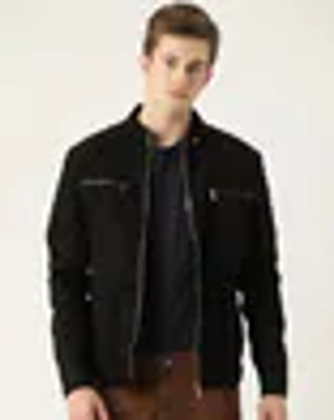 Buy Black Jackets & Coats for Men by LEATHER RETAIL Online | Ajio.com