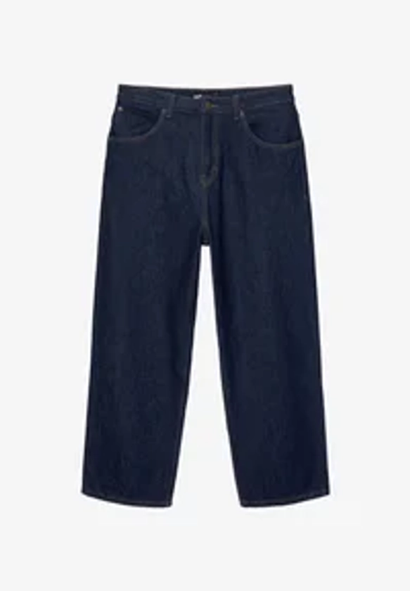 PULL&BEAR LOOSE-BAGGY - Jean boyfriend - dark blue denim/denim bleu foncé - ZALANDO.FR