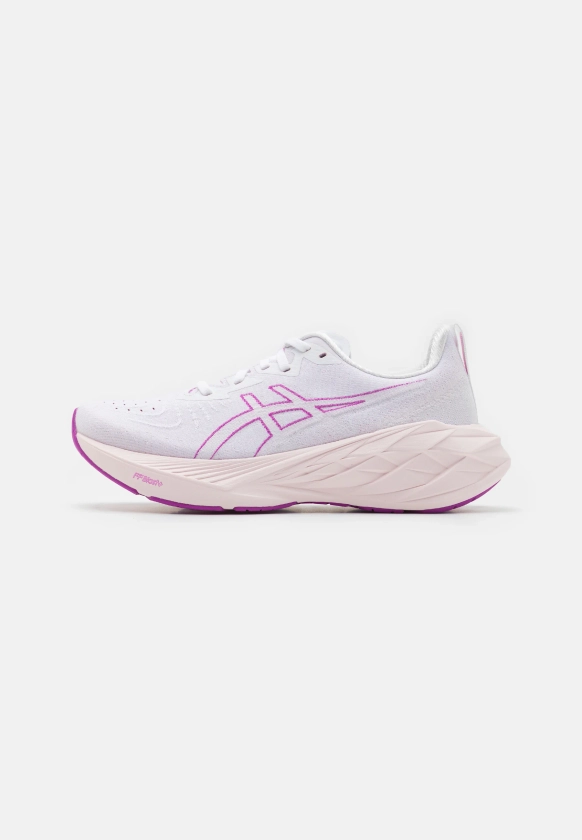 ASICS NOVABLAST 4 - Chaussures de running sur route - white/soothing sea/blanc - ZALANDO.FR