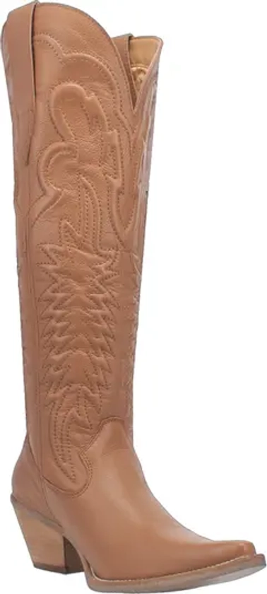 Dingo Raisin Kane Knee High Western Boot (Women) | Nordstrom