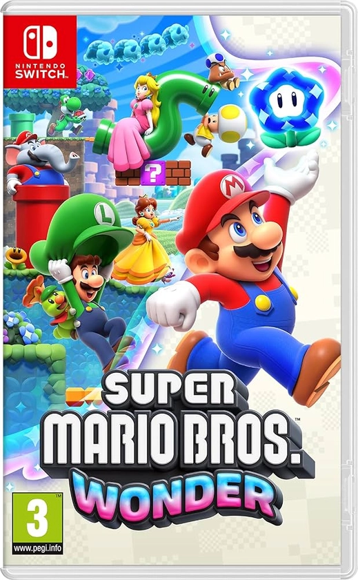 Super Mario Bros. Wonder (Nintendo Switch) : Amazon.co.uk: PC & Video Games