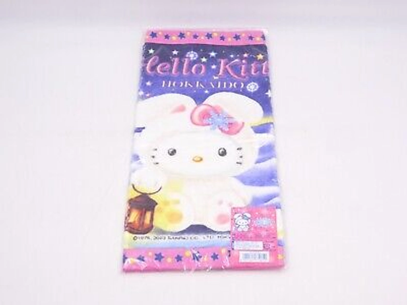 Hello Kitty Hand Towel Hokkaido Limited Gotochi Snow Rabbit From Japan