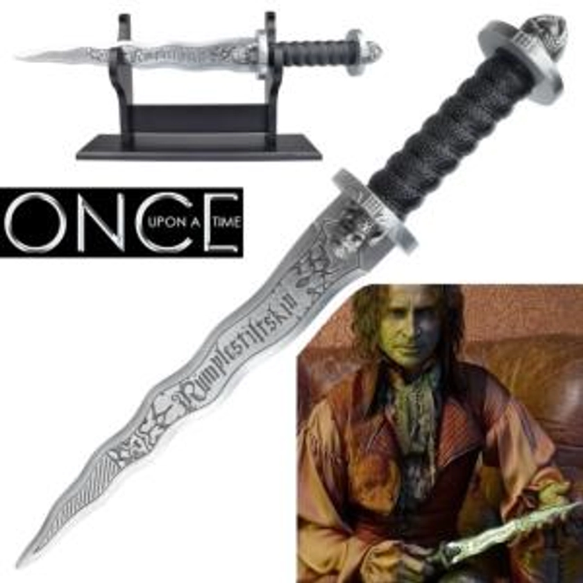 Once Upon A Time couteau Rumplestiltskin dague